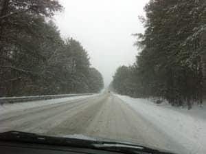 We had a lot of snow – but in South Carolina???