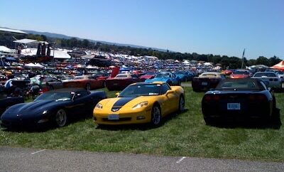 Corvettes at Carlisle