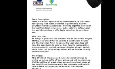 A Taste of Carlisle with FREE ticket – March 9, 2014