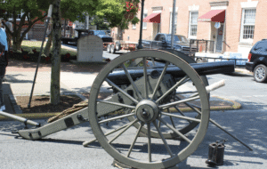 Picture of Cannon during Reenactment of Shelling of Carlisle